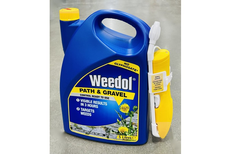 Weedol Path and Gravel Weedkiller Power spray No Glyphosate 5 Litre