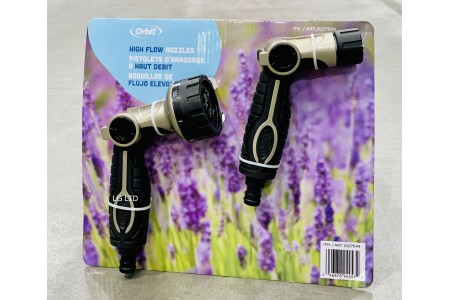 Orbit Garden Nozzle Hose Pipe Watering Set With Thumb Control