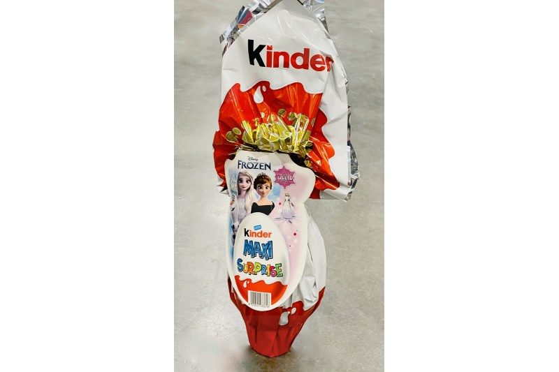 Kinder Maxi Milk Chocolate Surprise Egg 320g Disney Frozen Kinder Maxi Milk Chocolate Surprise Egg 320g Disney Frozen