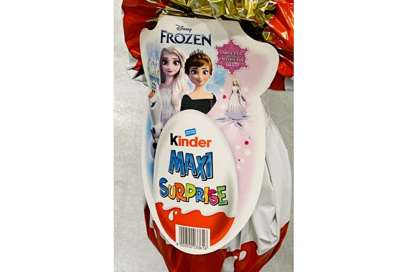 Kinder Maxi Milk Chocolate Surprise Egg 320g Disney Frozen Kinder Maxi Milk Chocolate Surprise Egg 320g Disney Frozen