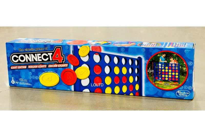 Hasbro Original Giant Connect 4 Set With 2 Carry Bags Hasbro Original Giant Connect 4 Set With 2 Carry Bags
