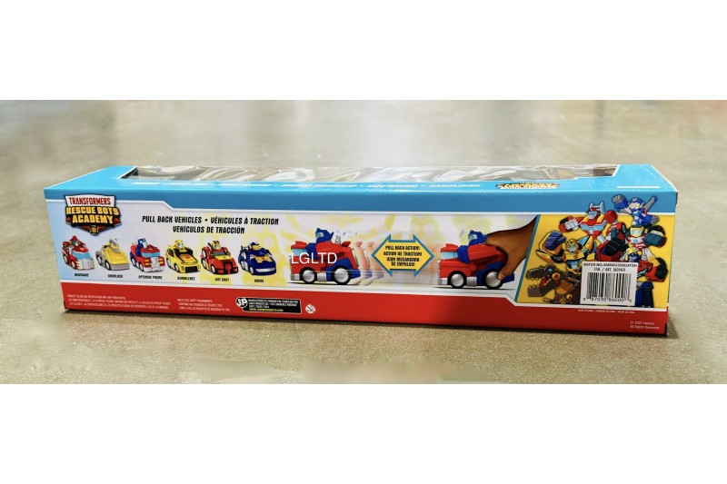 Transformers Rescue Bots Academy Pull Back Cars 6 Pack