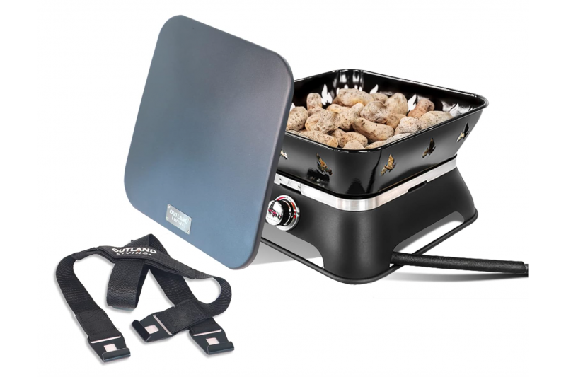 Outland Living Firecube with Cover & Carry Kit Portable Gas Fire Pit