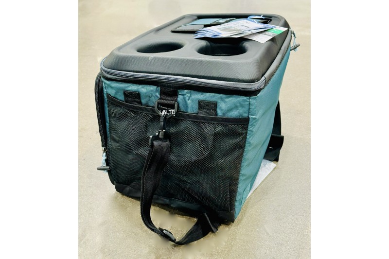 Titan 50 Can Collapsible Cooler with Table Top Green Titan 50 Can Collapsible Cooler with Table Top Green