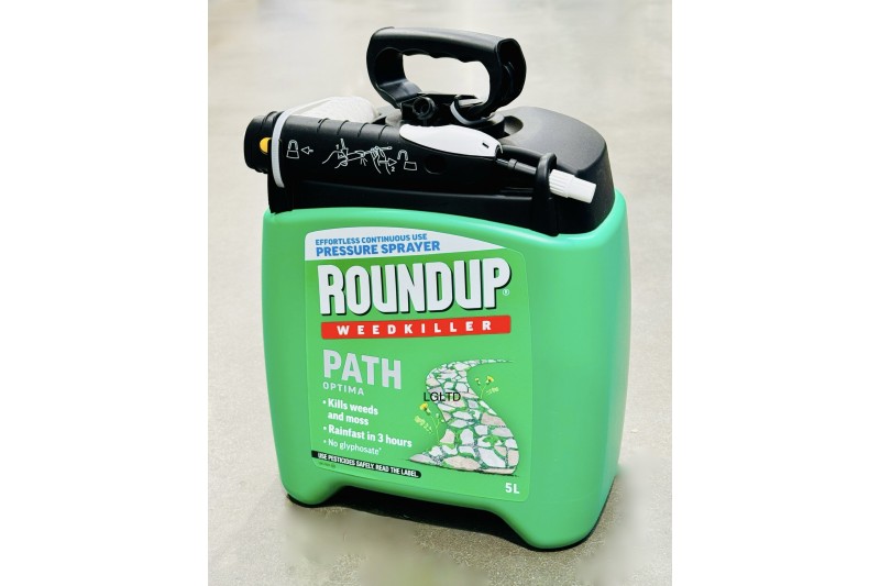 Roundup Weed Killer Path Optima No Glyphosate Ready to Use Pump N Go 5 Litre  Roundup Weed Killer Path Optima No Glyphosate Ready to Use Pump N Go 5 Litre