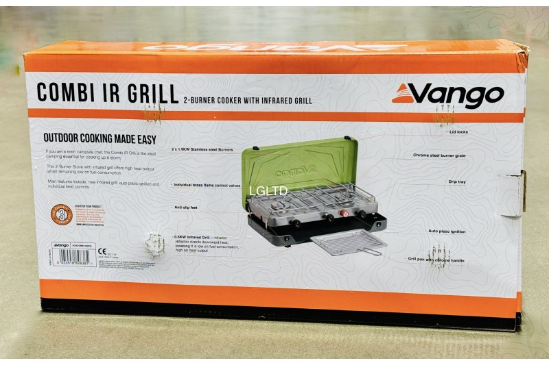 Vango Combi IR Grill 2 Burner Cooker