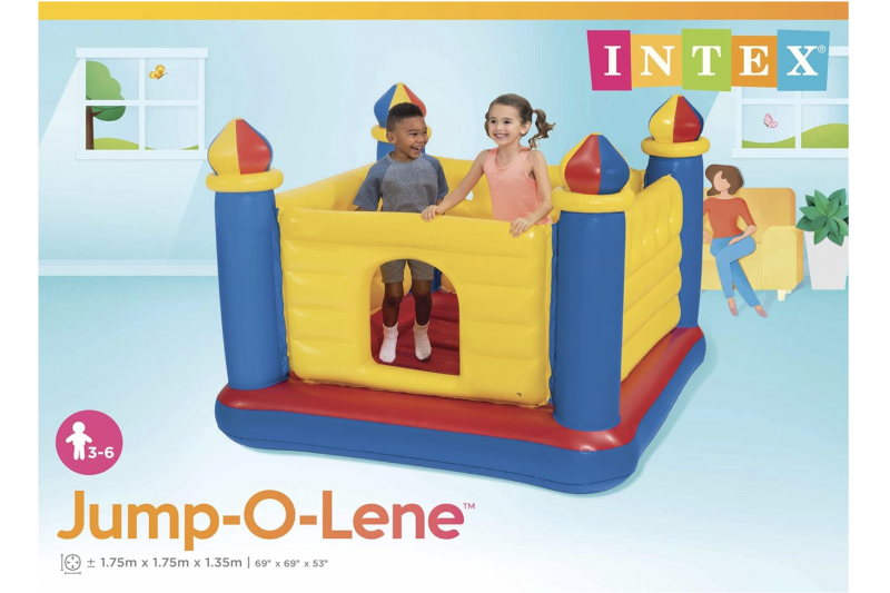 Intex Jumpolene Jump O Lene Castle Bouncer Inflatable Childs Bouncy Castle