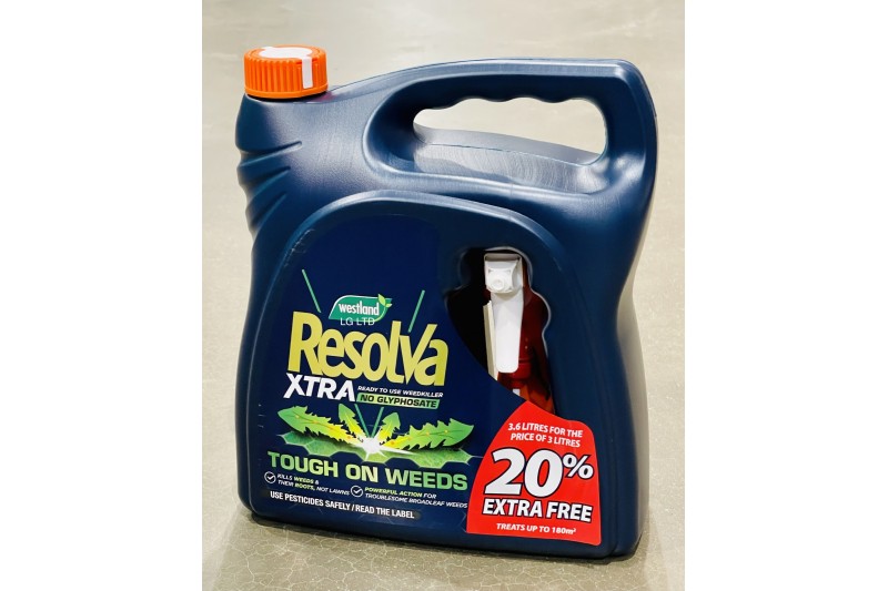 Resolva Xtra Tough Weed killer No Glyphosate 3.6L Resolva Xtra Tough Weed killer No Glyphosate 3.6L