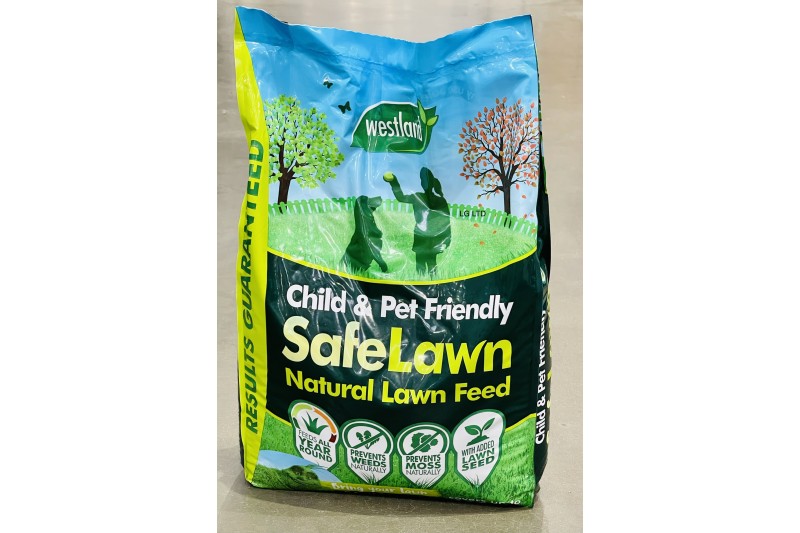 Westland Safelawn Natural Lawn Feed 14kg Child Pet Friendly 400sqm