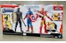 Marvel Avengers TITAN Heroes Series Black Panther, Iron Man and Captain America 12 Inch Figures
