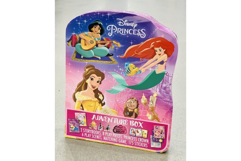 Disney Princess Adventure Box Storybooks Stickers Activity Set