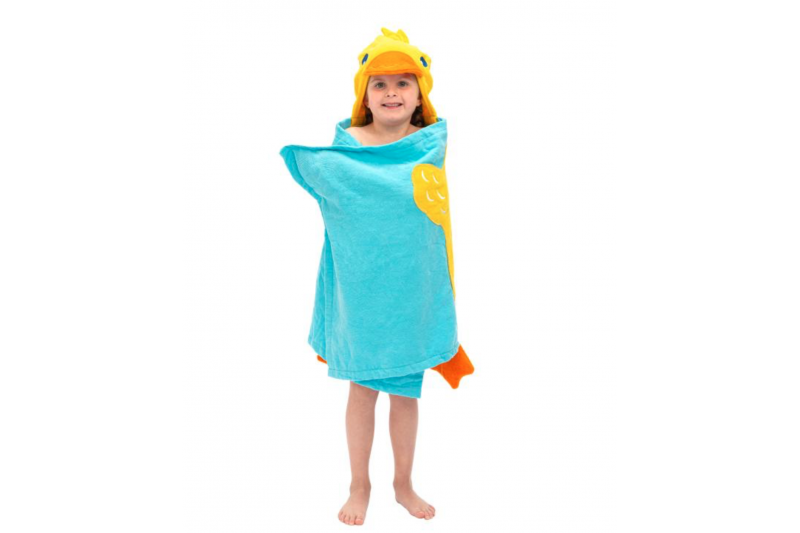 Character Hooded Towel Duck Character Hooded Towel Duck