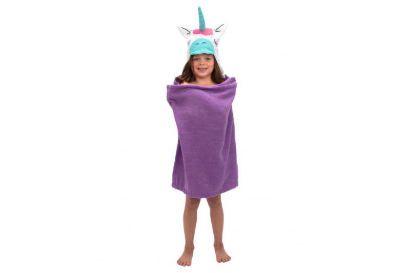 Character Hooded Towel Unicorn