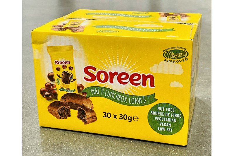 Soreen Maltloaf Malt Lunchbox Loaves Box 30 x 30g
