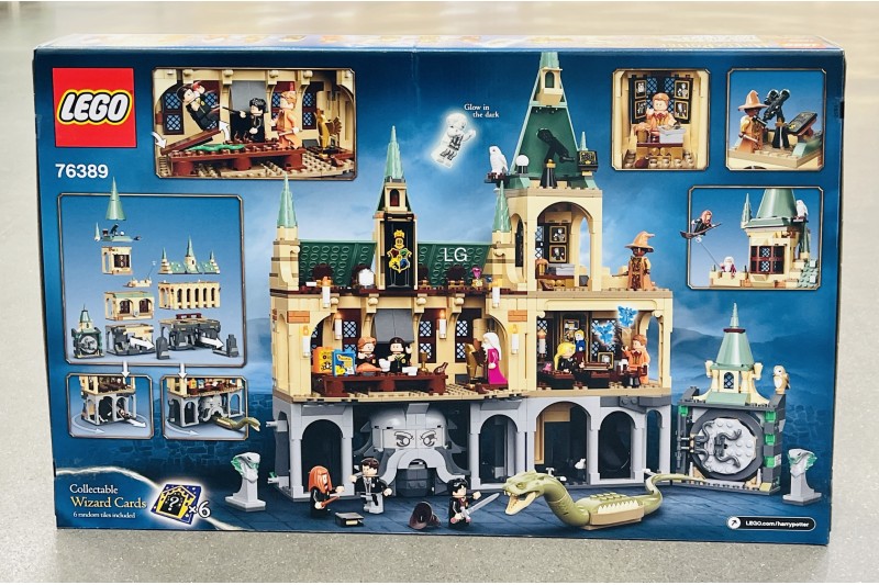 LEGO 76389 Harry Potter Hogwarts Chamber of Secrets 20th Anniversary Set with Collectible Golden Minifigure