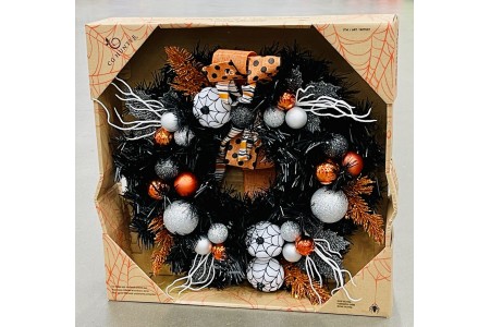 Halloween 24 Inch Decorative Wreath