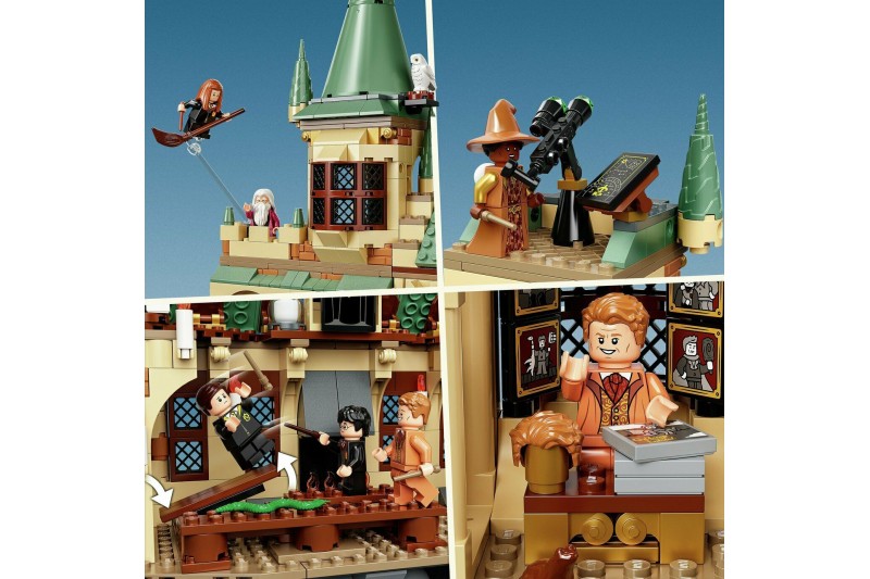 LEGO 76389 Harry Potter Hogwarts Chamber of Secrets 20th Anniversary Set with Collectible Golden Minifigure