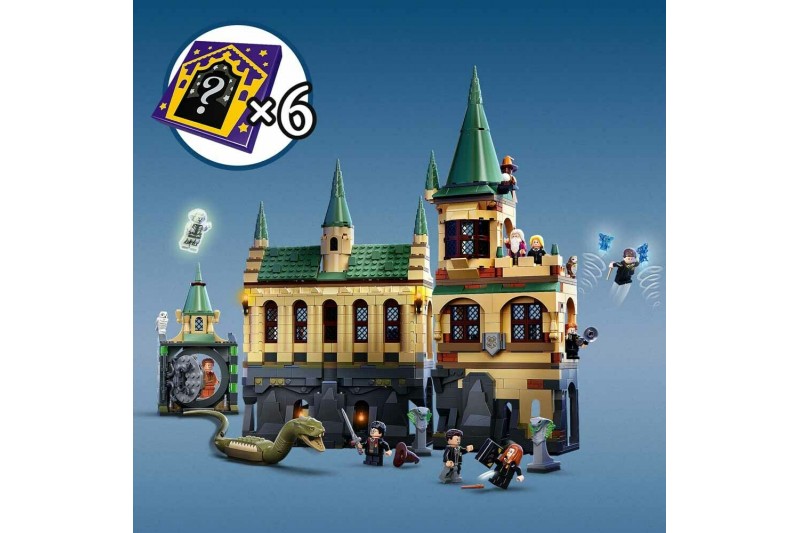 LEGO 76389 Harry Potter Hogwarts Chamber of Secrets 20th Anniversary Set with Collectible Golden Minifigure