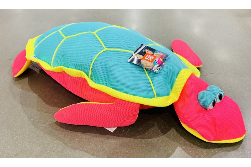 Big Joe Pool Petz Large Pool Float Zzoodle Pink Turtle 