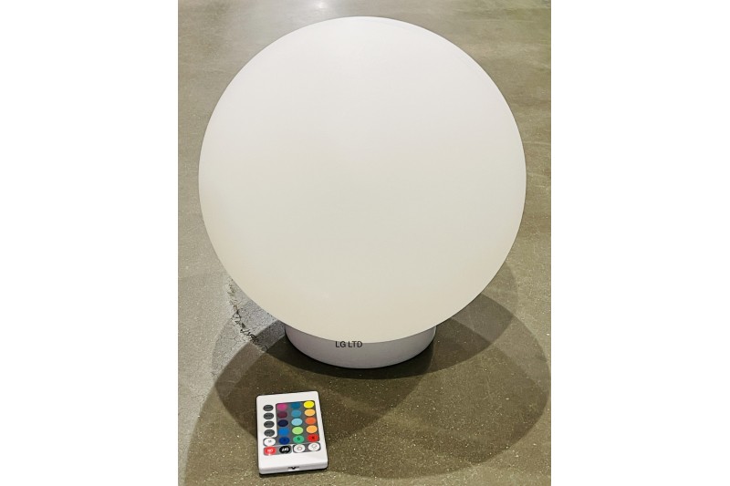 Seville Classics GloGlobe Wireless LED Illuminated Sphere Light