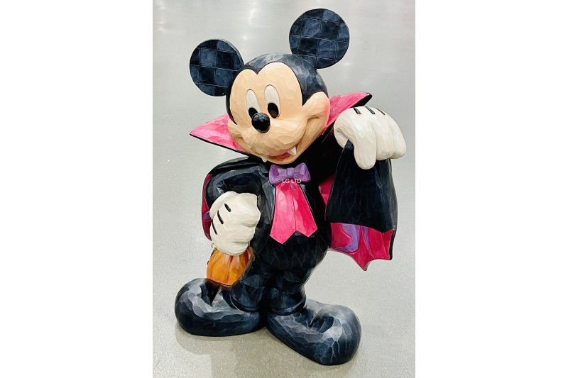 Mickey Mouse 17 Inch Halloween Vampire Mickey Greeter Jim Shore Disney 