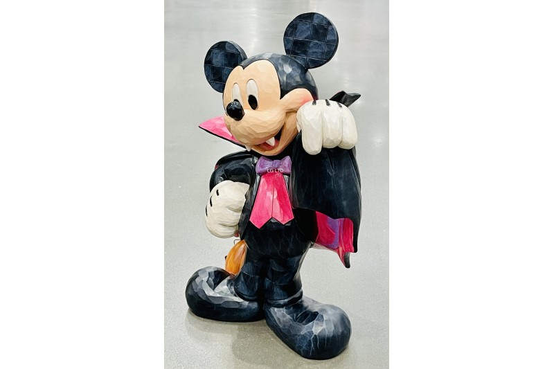 Mickey Mouse 17 Inch Halloween Vampire Mickey Greeter Jim Shore Disney 