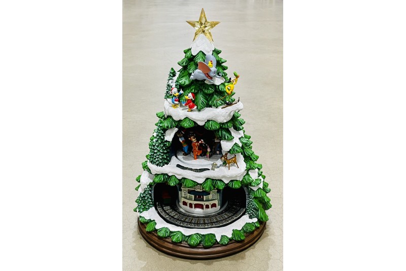 Animated Disney Christmas Tree with Music & LED Lights Christmas Decoration