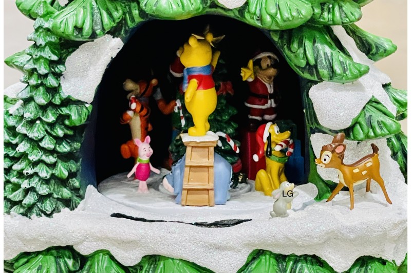 Animated Disney Christmas Tree with Music & LED Lights Christmas Decoration