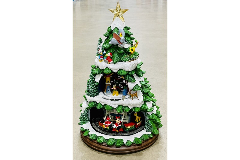 Animated Disney Christmas Tree with Music & LED Lights Christmas Decoration