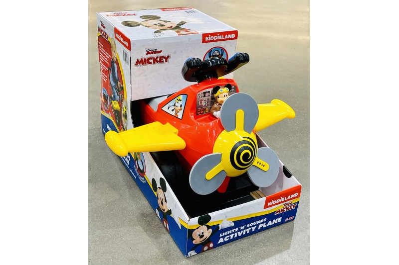 Disney Mickey Mouse Clubhouse Plane Light and Sound Activity Ride On Kiddieland