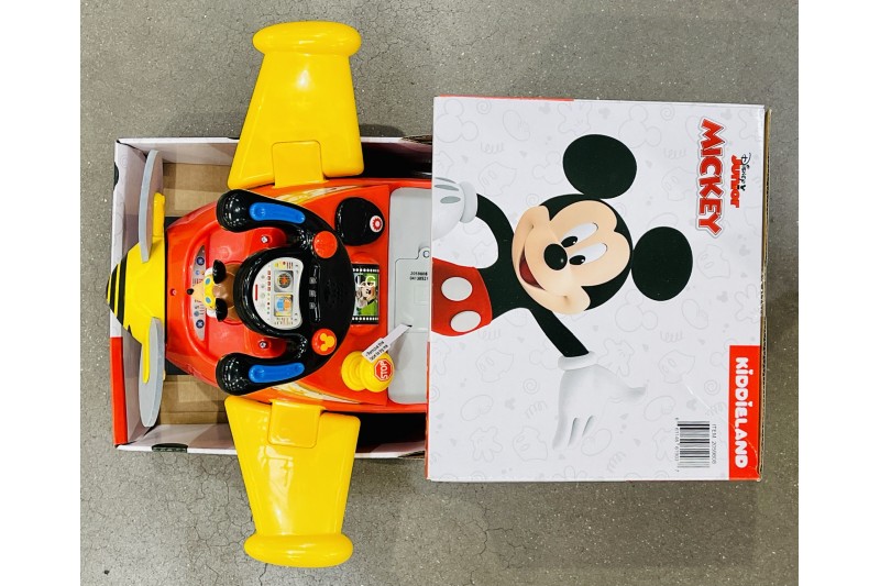 Disney Mickey Mouse Clubhouse Plane Light and Sound Activity Ride On Kiddieland