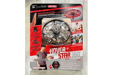 Hover Star 360° Motion Controlled UFO Drone Grey