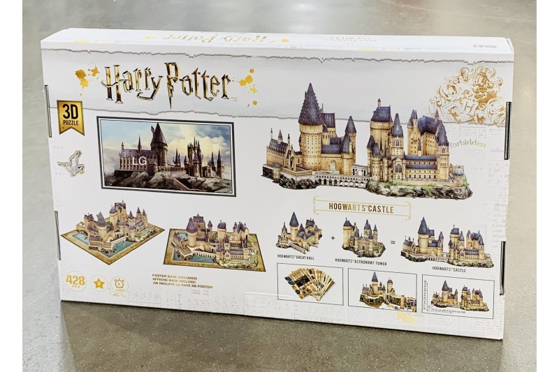 Hogwarts Castle Wizarding World of Harry Potter 3D Puzzle 428 Pieces