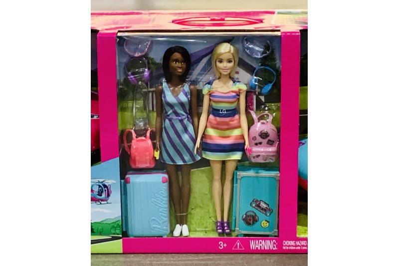 Barbie Girls Getaway Adventure Helicopter and Vehicle Set With 2 Dolls