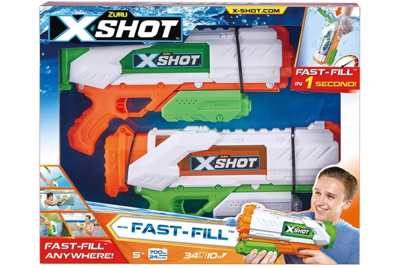 ZURU X Shot Water Fast Fill Water Blaster 2 Pack