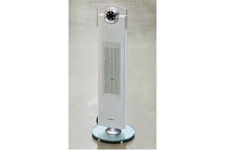 Dimplex Glen 2.5kW Studio G Tower Ceramic Fan Heater in Grey DXSTG25G