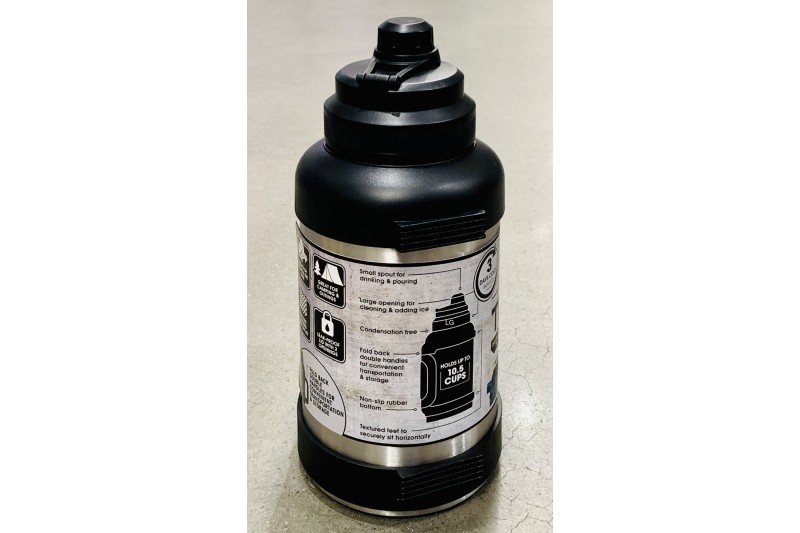 Titan 2.5L Litre Stainless Steel Double Insulated Jug Flask Keeps Hot 24 Hours Titan 2.5L Litre Stainless Steel Double Insulated Jug Flask Keeps Hot 24 Hours