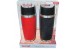 2 Pack Tefal Travel Drinks Mugs Double Wall Insulated Hot or Cold Stainless Steel 