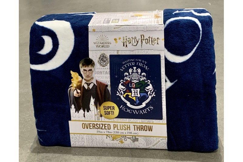 Oversized Plush Children's Blanket Throw Harry Potter 150cm x 198cm