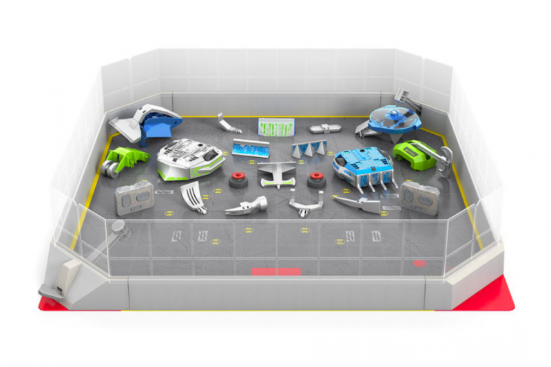 Hexbug Battlebox With Battlebot Build Your Own Arena