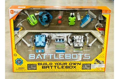 Hexbug Battlebox With Battlebot Build Your Own Arena