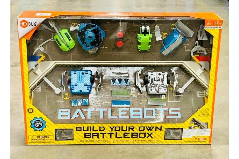 Hexbug Battlebox With Battlebot Build Your Own Arena