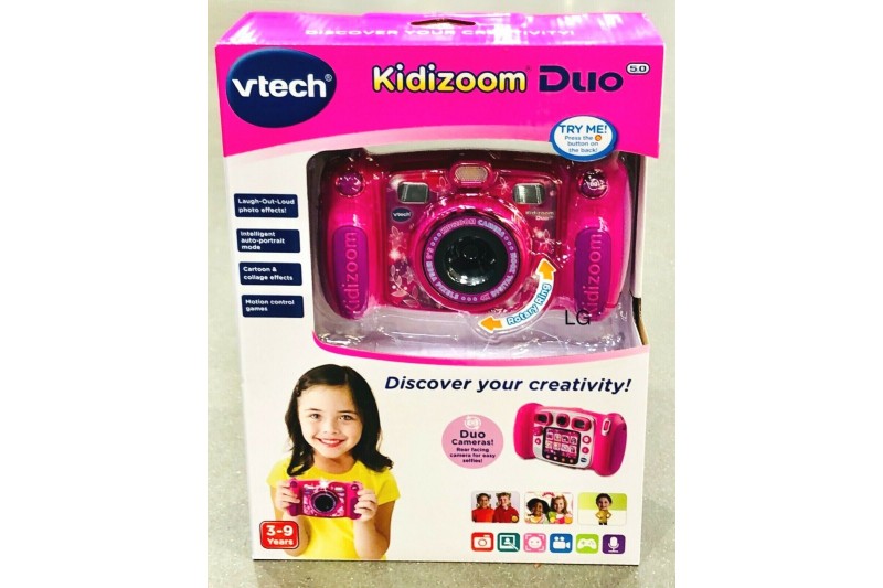 Vtech Kidizoom Duo Camera Pink 5.0 (New Version)