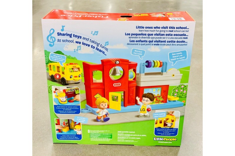 Fisher Price Little People Welcome To School Gift Set Pre School