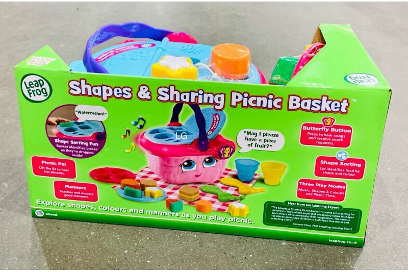 LeapFrog Shapes and Sharing Picnic Basket (6 months) LeapFrog Shapes and Sharing Picnic Basket (6 months)