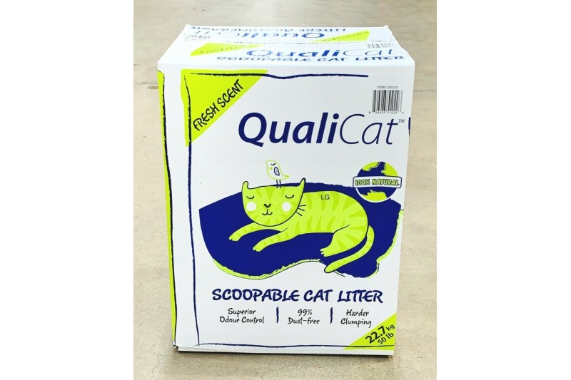 Qualicat Scoopable Cat Litter 22.7 kg