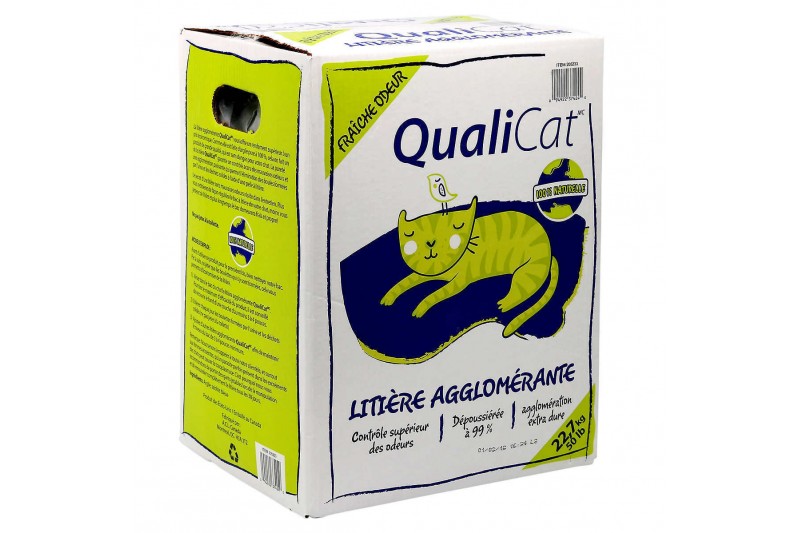 Qualicat Scoopable Cat Litter 22.7 kg
