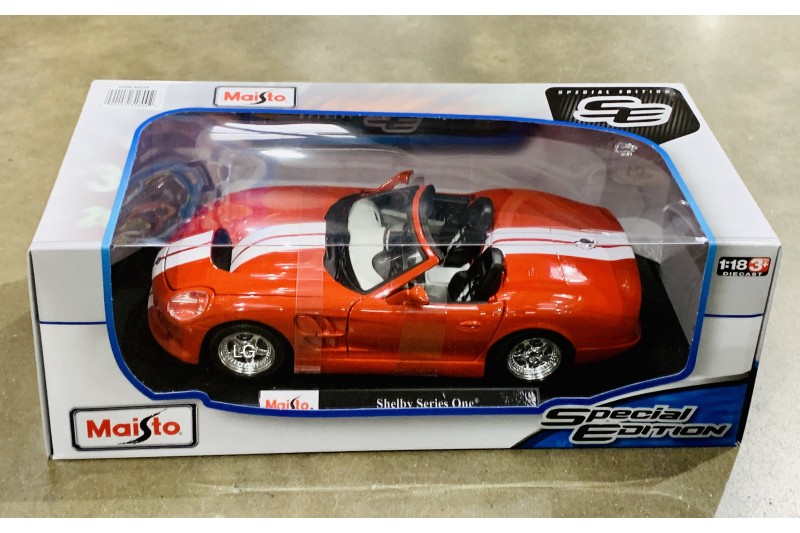 Maisto 1:18 Special Edition Diecast Model Car Shelby Series One