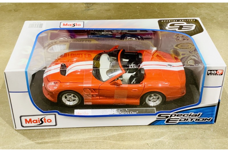Maisto 1:18 Special Edition Diecast Model Car Shelby Series One