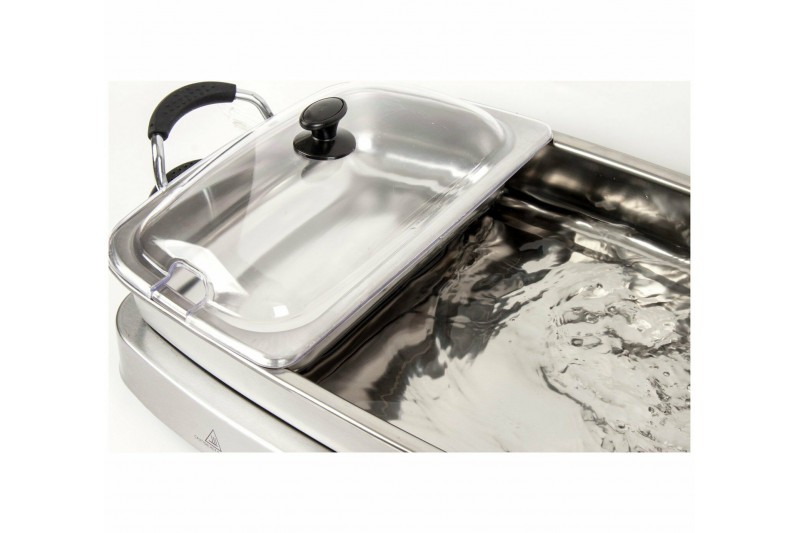 Gourmet Triple 6.4L Buffet Server with Warming Tray GBSTBS005 HOT FOOD PLATE Gourmet Triple 6.4L Buffet Server with Warming Tray GBSTBS005 HOT FOOD PLATE